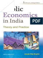 Public Economics in India J R Gupta PDF