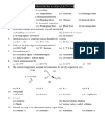 Niper - 2017 Previous Year Question Paper