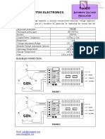 Navitek Electronics: Utomatic Oltage Egulater