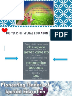 Historical Foundation of Special Education