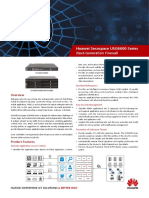 HUAWEI USG6600 Series Next-Generation Firewall Brochure