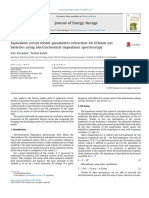 Equivalent Circuit Model Parameters Extraction For Lithium 2018 Journal of E