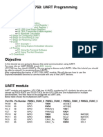 LPC1768 - UART Programming