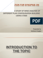 Comparative Stdy of Wind Analysis of Different Plan Configuration Building Using ETabs