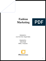 Fashion Marketing and Merchandising