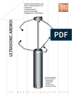 Ultrasonic Anemometer 3d - Measurement Valley