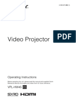 Video Projector SONY