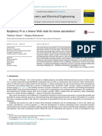 Raspberry Pi As A Sensor Web Node For Home Automatoin PDF