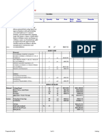 Price List Rate Breakup: Item Description No. +/-Quantity Unit Rate Mark Item Remarks % Up% Amount