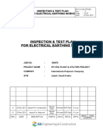 Ipc Co 00 Itp 005 - Rev.0 Electrical Earthing Works