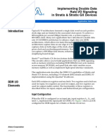 Implementing Double Data Rate I/O Signaling in Stratix & Stratix GX Devices