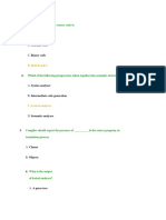 Compiler Construction MCQs-1