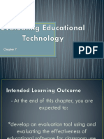 Evaluating Educational Technology