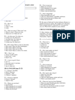 Unit 2 GRAMMAR (Page 18-19) : Workbook 2Nd Term Answer Key-Eso1