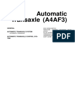 Automatic Transaxle (A4AF3) PDF