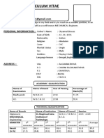 Curriculum Vitae: Rajesh Biswas