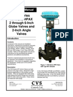 CVS Control Valve HP Fisher Style