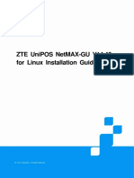 ZTE UniPOS NetMAX-GU V14.40 For Linux Installation Guide