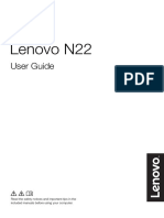 Lenovo N22: User Guide