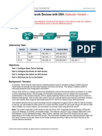 11.2.4.6 Lab - Accessing Network Devices With SSH - ILM