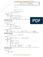 Exercise 2.7 (Solutions) : y X X X X