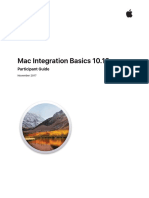 Mac Integration Basics 10.13 Participant Guide