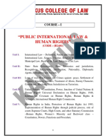 International Law BL-601