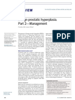 Benign Prostatic Hyperplasia.