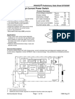 Smart Highside High Current Power Switch: Features Product Summary