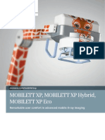 Mobile Digital X Ray System Mobilett XP Product Brochure 01240025 PDF