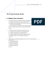 Chapter 13: The Foreign Exchange Market