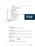 7 Electrical Load Study: 7.1 Terminology