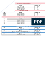 Item Formula Quantity (QT) : Rebar Abutment Footing (Section Type 3)