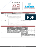 For Class Xii: Physics - Ncert Updates