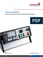 Motoranalyzer1: Universal Tester For Electric Motors and Windings