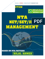 UGC NTA Management