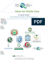 Saudi Arabia 2030 Vision For Healthcare