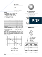 2N3055 (NPN), MJ2955 (PNP) Complementary Silicon Power Transistors