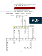 Hello Vocabulary: Lesson 23 - We're The Champions!