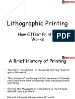 Lithographic Printing