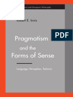 Pragmatism and The Forms of Sense Language Perception Technics American and European Philosophy