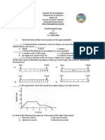 Science 7 Third Quarter Exam 