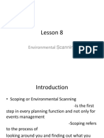 Environmental Scanning