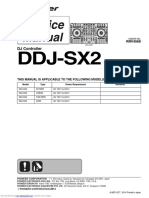 Pioneer DDJ-SX2 Service Manual