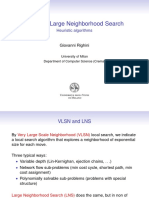 Adaptive Large Neighborhood Search: Heuristic Algorithms