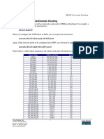 Cidr - Classless Interdomain Routing: Monday, February 22, 1999 Isp/Ixp Networking Workshop