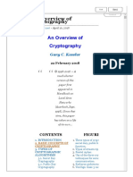 An Overview of Cryptography