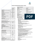 Diesel Generator Set Specifications Sheet-10 kVA