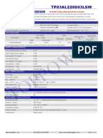 TP03AL220S03LSW 2W 85-265VAC Input 3.3VDC Output