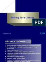 3 - Writing Java Classes